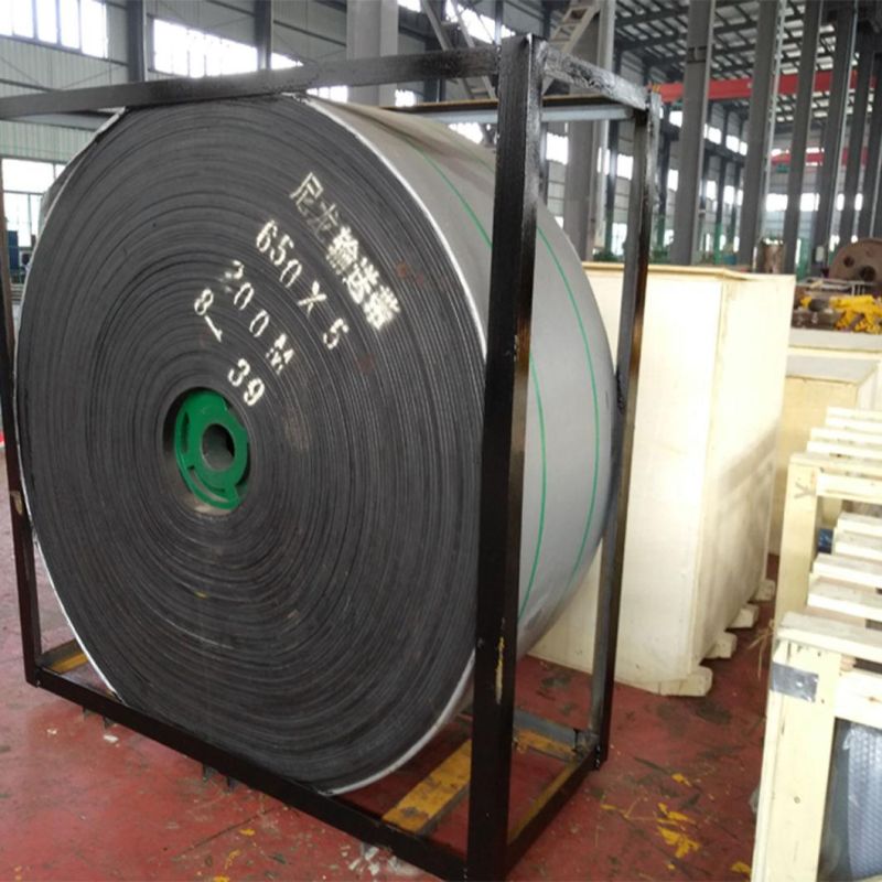 Industrial Rubber Heat Resistant Conveyor Belt for Steel Mining