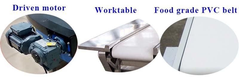 Cosmetics Stainless Steel Belt Bend Conveyor (90/180 degree)