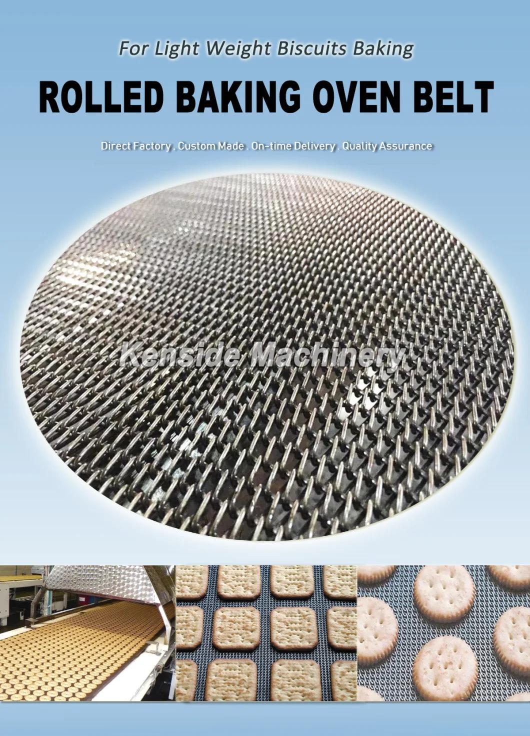 Rolled Baking Oven Belt for Biscuit Oven