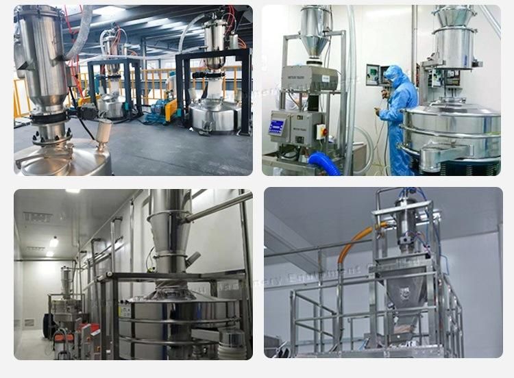 Long Distance Transportation Vacuum Conveyor to Powder Packing Machine