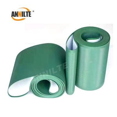 Annilte Soft PVC Belt Converyor with Green-White