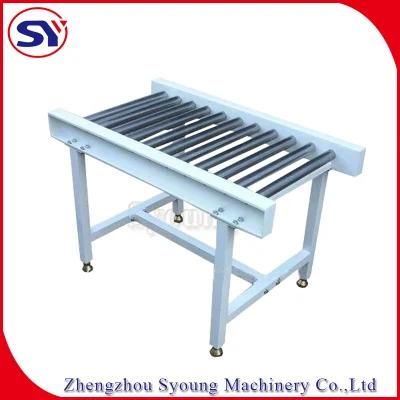 No Power Gravity Free Steel/PVC Roller Track Table Conveyor Movable Type