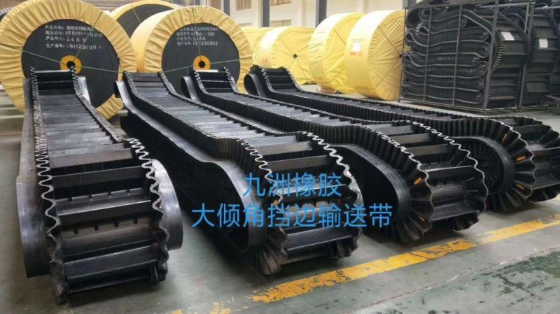 Sidewall Corrugated Conveyor Belts