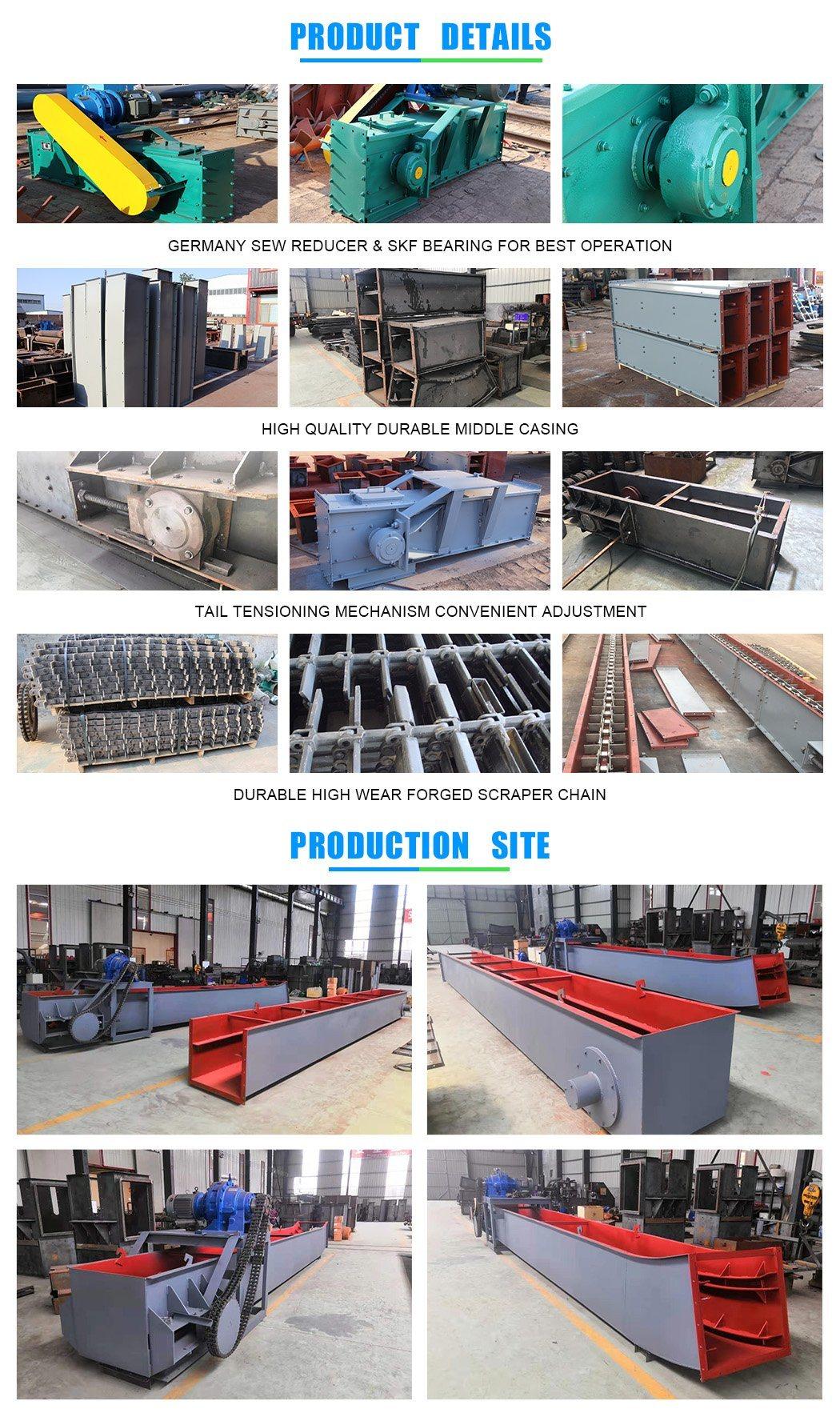 Practical Promotional Scraper Plate Drag Chain Conveyor for Coal Tunnel