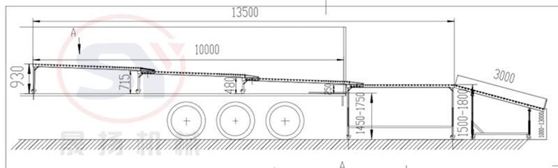 Powder Coating Gravity Expanding Roller Conveyor for Container Truck Vehicle Discharge