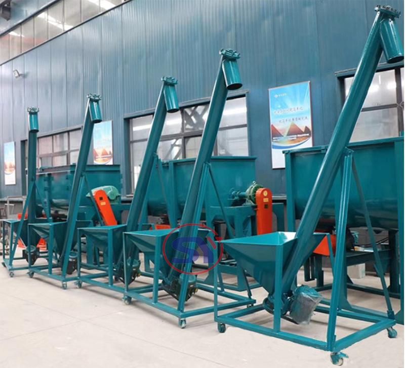 Factory Price Abrasion Resistant Auger Feeder Packing Screw Conveyor Machine