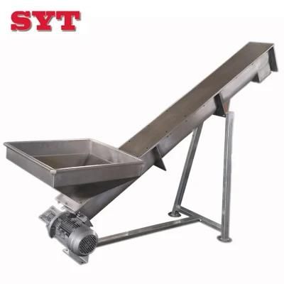 304 Stainless Steel Conveyor Screw Auger with Hopper