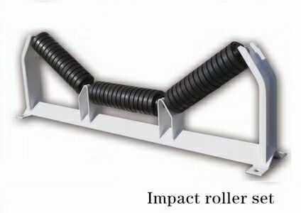 Impact Idler Roller Belt Conveyor Idler Roller for Mining/Coal Industry