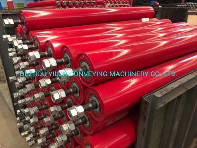 Silent Flexible Conveyor Roller Idler, Carrying Roller, Impact Roller, Trough Roller Supplier