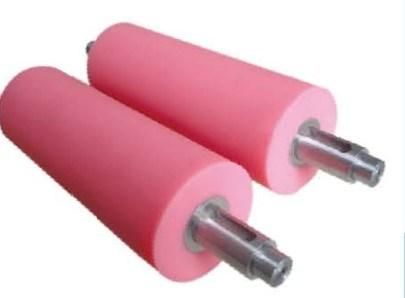 Factory Supply Based on Drawings Any Color Silicon Rubber Polyurethane Roller for Ceramic Machinery Accessory