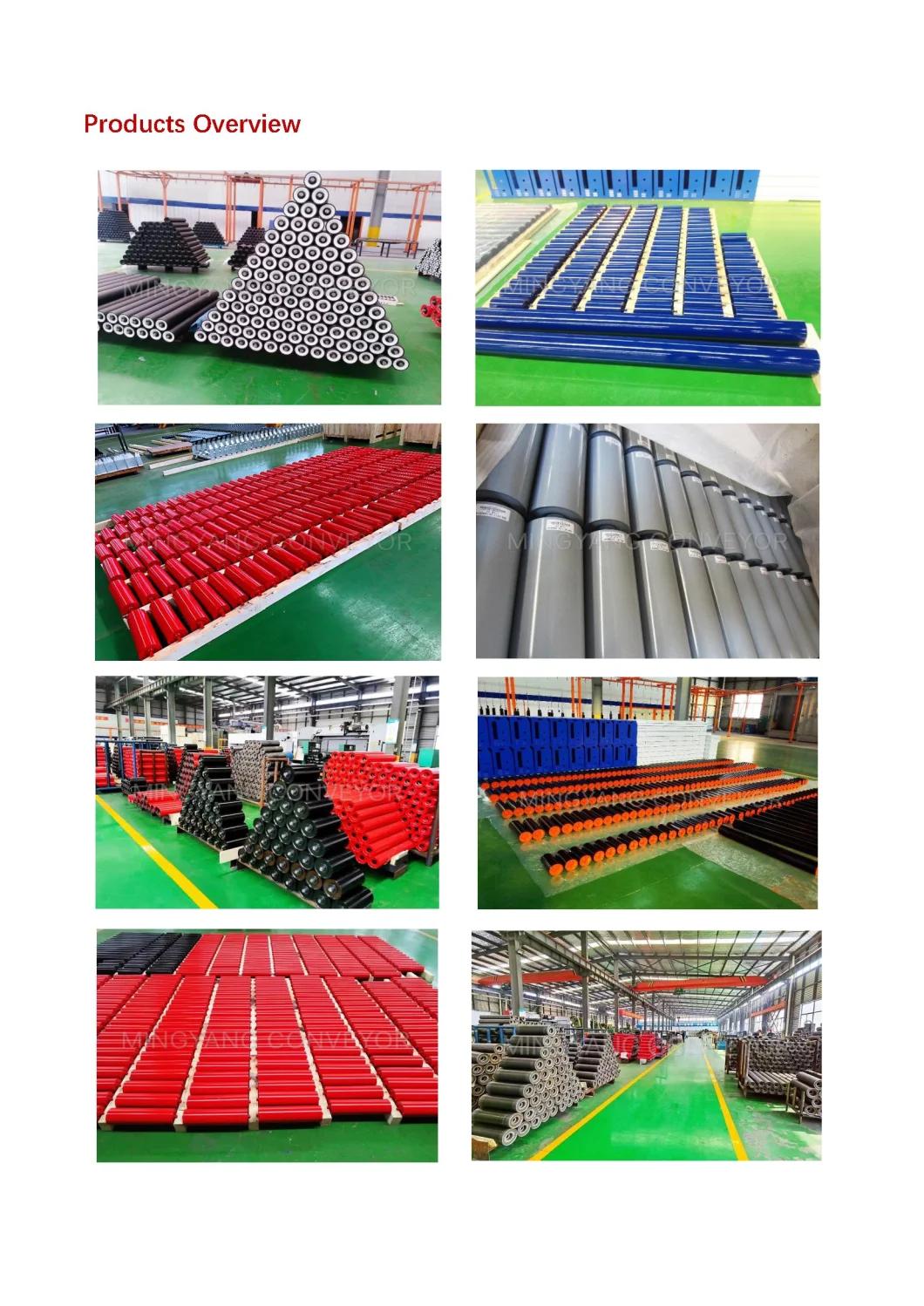 Belt Conveyor Friction Roller with Powder Coated Finish