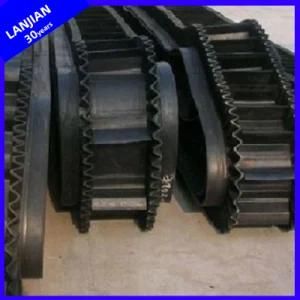 Large Angle Sidewall Cleated Rubber Conveyor Belt with Big Transportation Capability