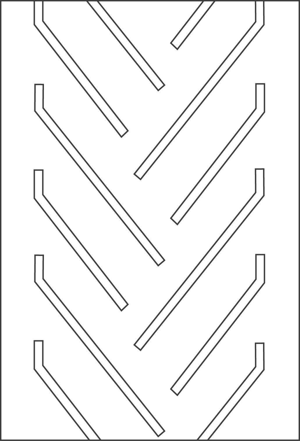 Rough Top Ep Fabric Chevron Cleated Pattern Rubber Conveyor Belt for Industrial Application