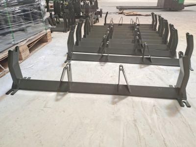 Angle Steel Lifting Lug Conveyor Return Idler Brackets for 5 Inch Conveyor Roller