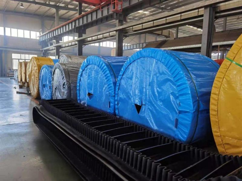 10MPa-24MPa Ep100-Ep400 Fabric Polyester Rubber Conveyor Belt