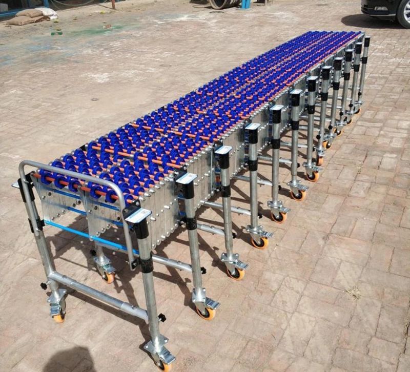 Good Price Electric Power Retractable Flexible Expandable Roller Conveyor