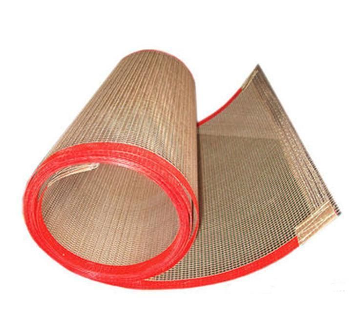 PTFE Conveyor Belt High Temperature Resistance PTFE PTFE Coated Fiberglass Mesh Dryer Belt