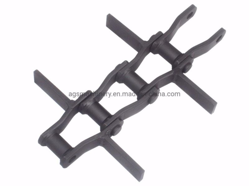 China Manufacturer of Drop Forged Spare Conveyor Scraper Chain Cast Chain