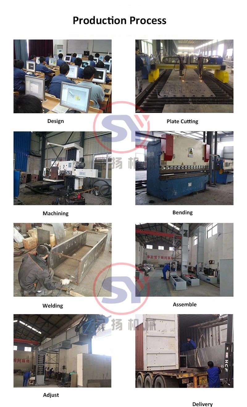 Carbon Steel Flat Belt Conveyor Dry Frying Cooling Cleaning Bottle Conveyor