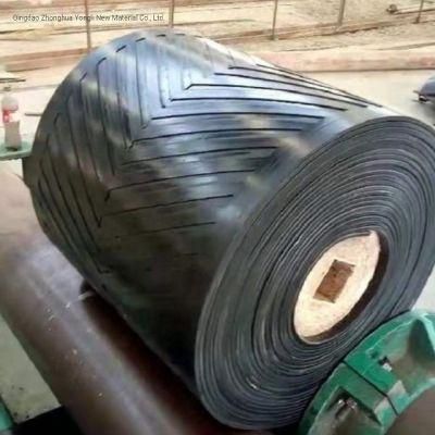 Industrial Chevron Rubber Conveyor Belt