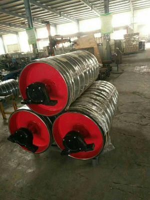 Hot Sale Rubber Lagging Belt Conveyor Drum Pulley 1000mm Cheap Price