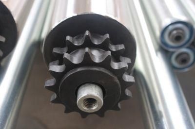 Drive Conveyor Steel Roller with Double Teeth Sprocket