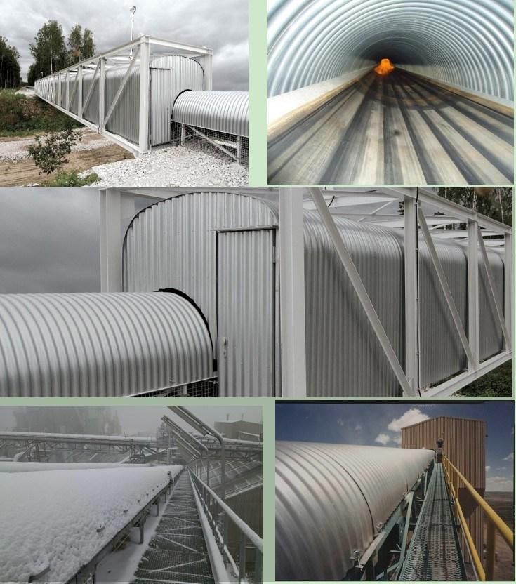 Cleaner /Environmental Protection/Color Coating Plate, Anti Dust & Anti Rain Conveyor Cover