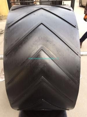 Rough Top Chevron Cleated Pattern Rubber Conveyor Belt with Good Quality