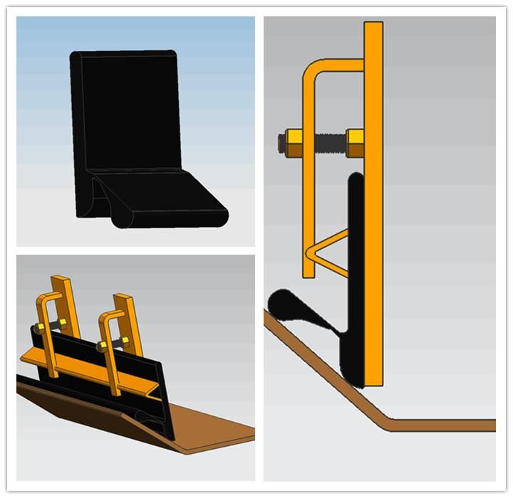 Y-Type Rubber Skirtboard Conveyor Parts