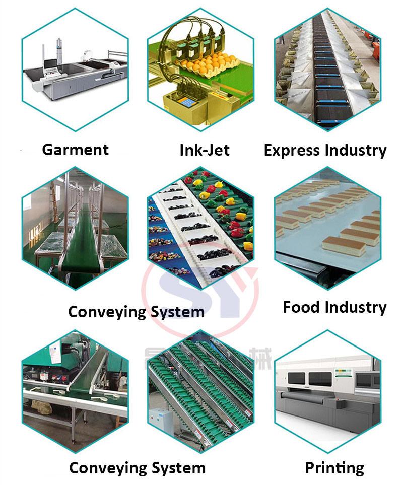 Mobile Type Inclined Nylon/Rubber Belt Conveyor for Building Material Transfer