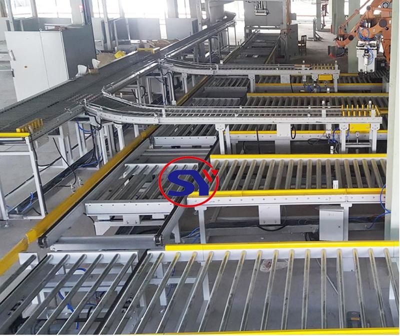 Full Automatic Roller Conveyor/Conveyer Line for Furniture Assembly