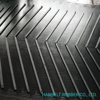 Ep500/4 Chevron Rubber Conveyor Belt From Hanbelt Factory