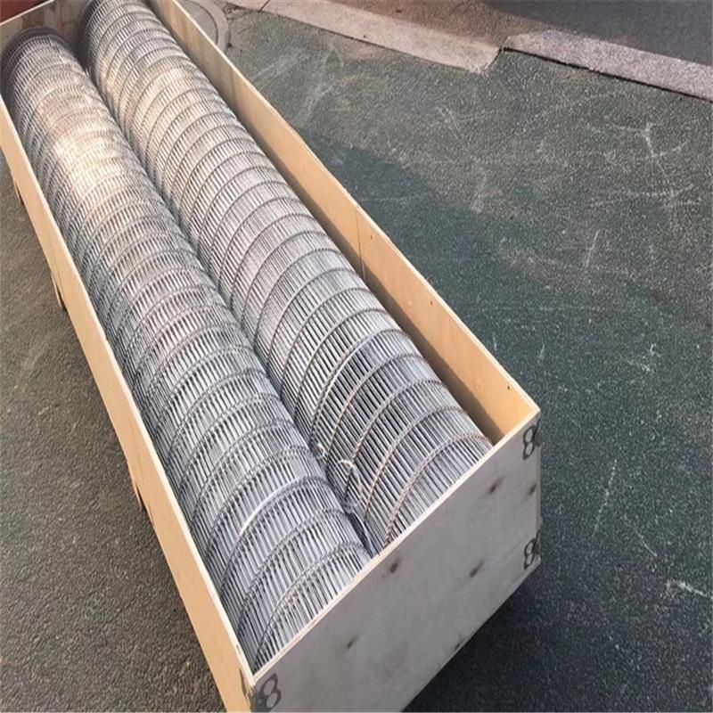 Food Processing Stainless Steel Wire Flat Chain Link Mesh Conveyor Belt