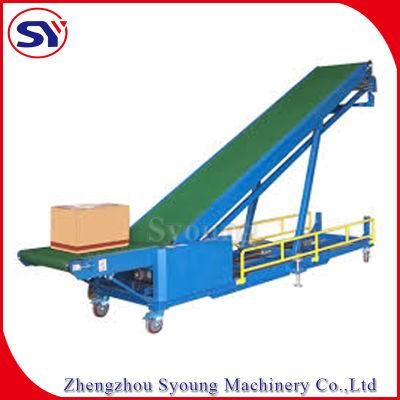 Reversible Extension Rubber Belt Conveyor Mobile Type for Hardware and Convenience Store