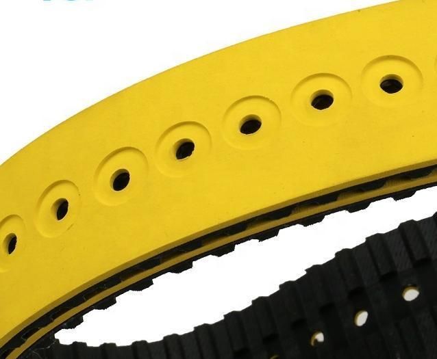 Power Transmission Nylon Timing Belt/Flat Drive Timing Belt with Punching Hole