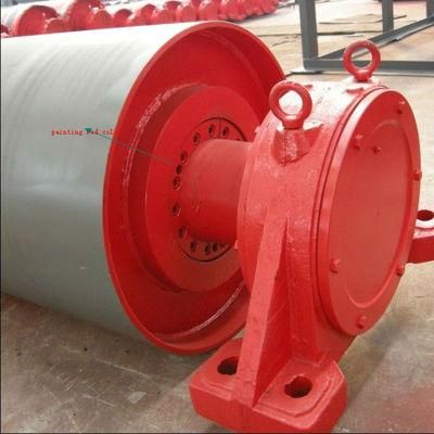 Customized Strong Mechanical Carbon Steel Conveyor Drum for Mining