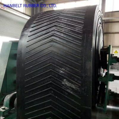 Chevron V Shape Ep Rubber Conveyor Belting