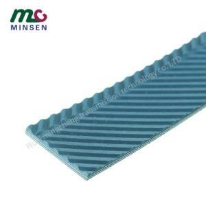 Factory High Quality Dark Green PVC/PU/Pvk Light Duty Industrial Conveyor/Transmission/Timing Belting/Belt with Fishbone Pattern