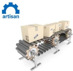 Weight Scan Logistic Steel Roller Type Goods Metal Conveyor