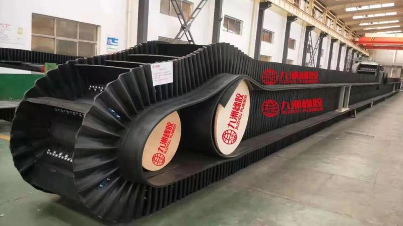 Xe+2 Sidewall Corrugated Rubber Conveyor Belt