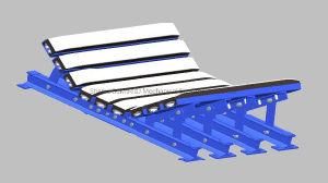 Belt Conveyor Impact Bed with Tapered Imapct Bars