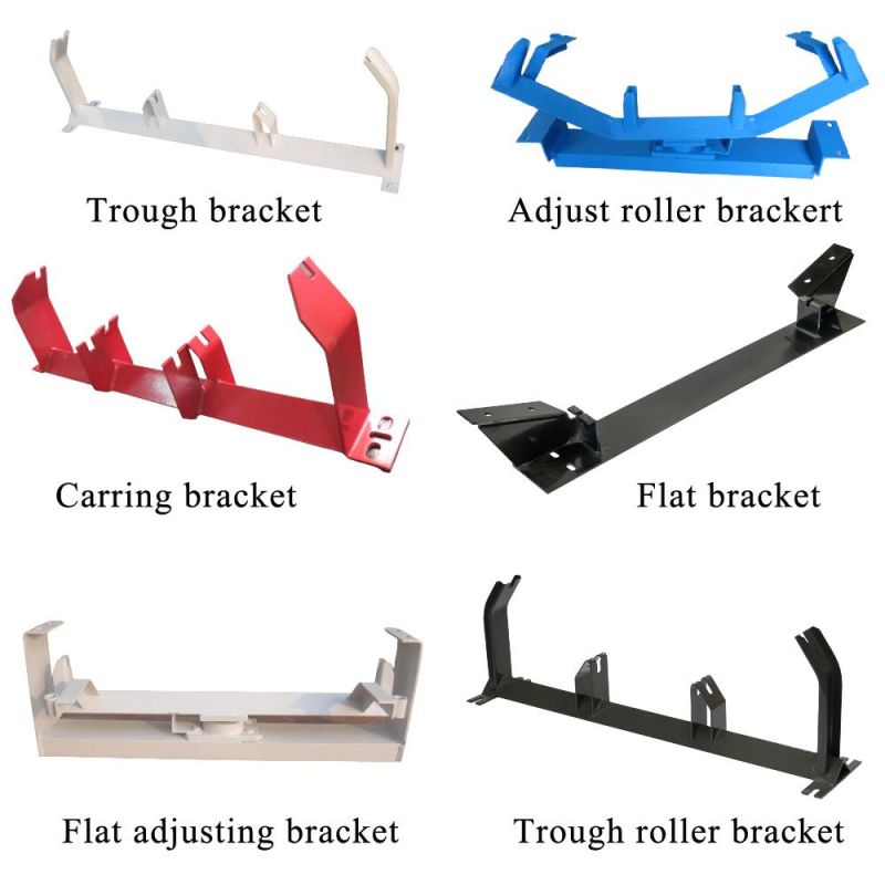 Belt Conveyor Roller Idler Carring Trough Roller Frame Brackets