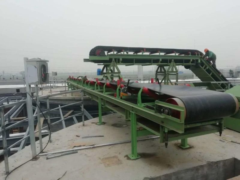 Powered Belt Conveyor System Slider Bed Belt Conveyor