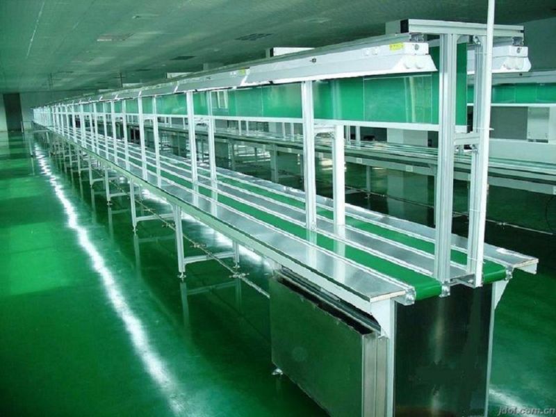 Stainless Steel Belt Conveyor Made of Rubber