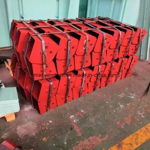 Cement Industrial Chain Conveyor Hopper Steel Buckets for Lifting Sand