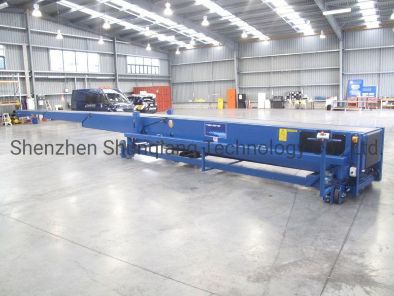 PVC Belt Telescopic Conveyor for Loading Goods