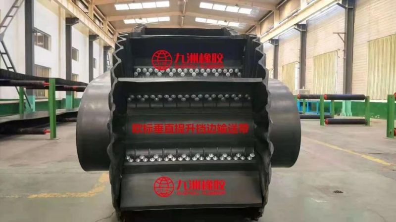 Xe-Sc-800/4+2 Sidewall Corrugated Conveyor Belting