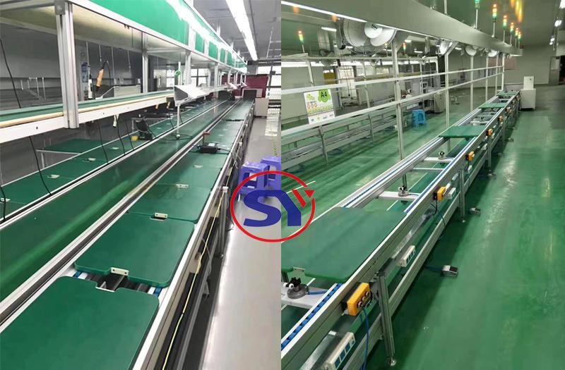 High Quality Tooling Plate Speed Chain Conveyor for Water Purifier Assembly Line