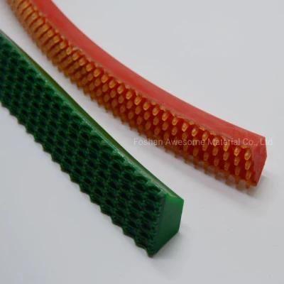 Green and Red Color Non-Slip Supergrip V Belt PU Belt in Ceramic Industry