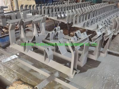 Automatic Welding Belt Conveyor Steel Roller Bracket
